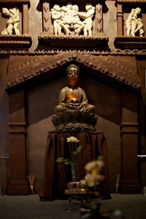 Budha fontain in Tantra Temple